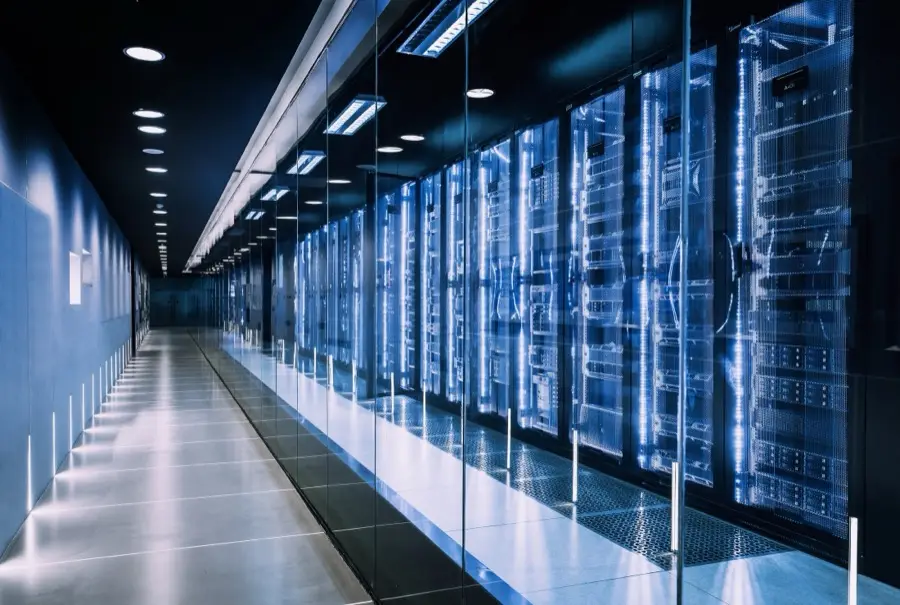 Liquid-cooled data hall built to NVIDIA NCP reference architecture